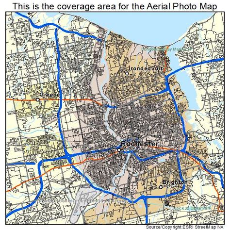 rochester new york map